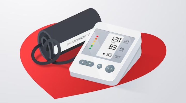 a realistic hypertension day illustration