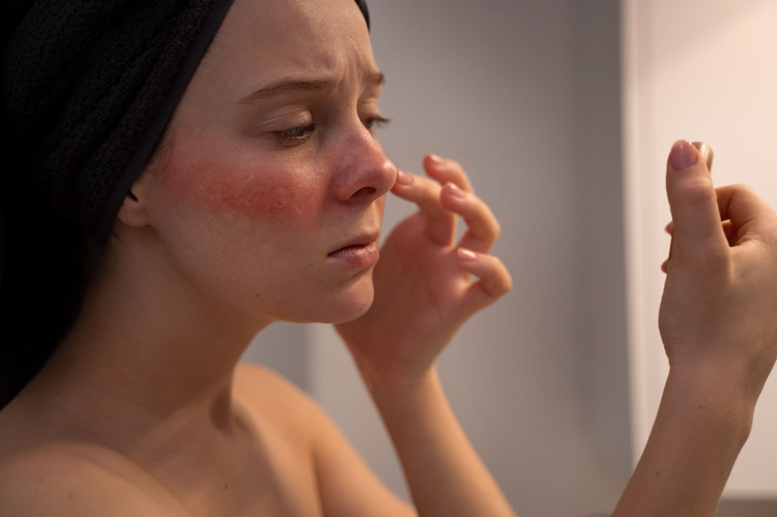 how to get rid of rash on face fast